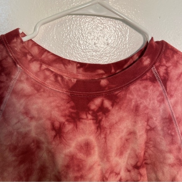 Old Navy Vintage Crewneck Sweatshirt Pink Tie Dye - Picture 6 of 13